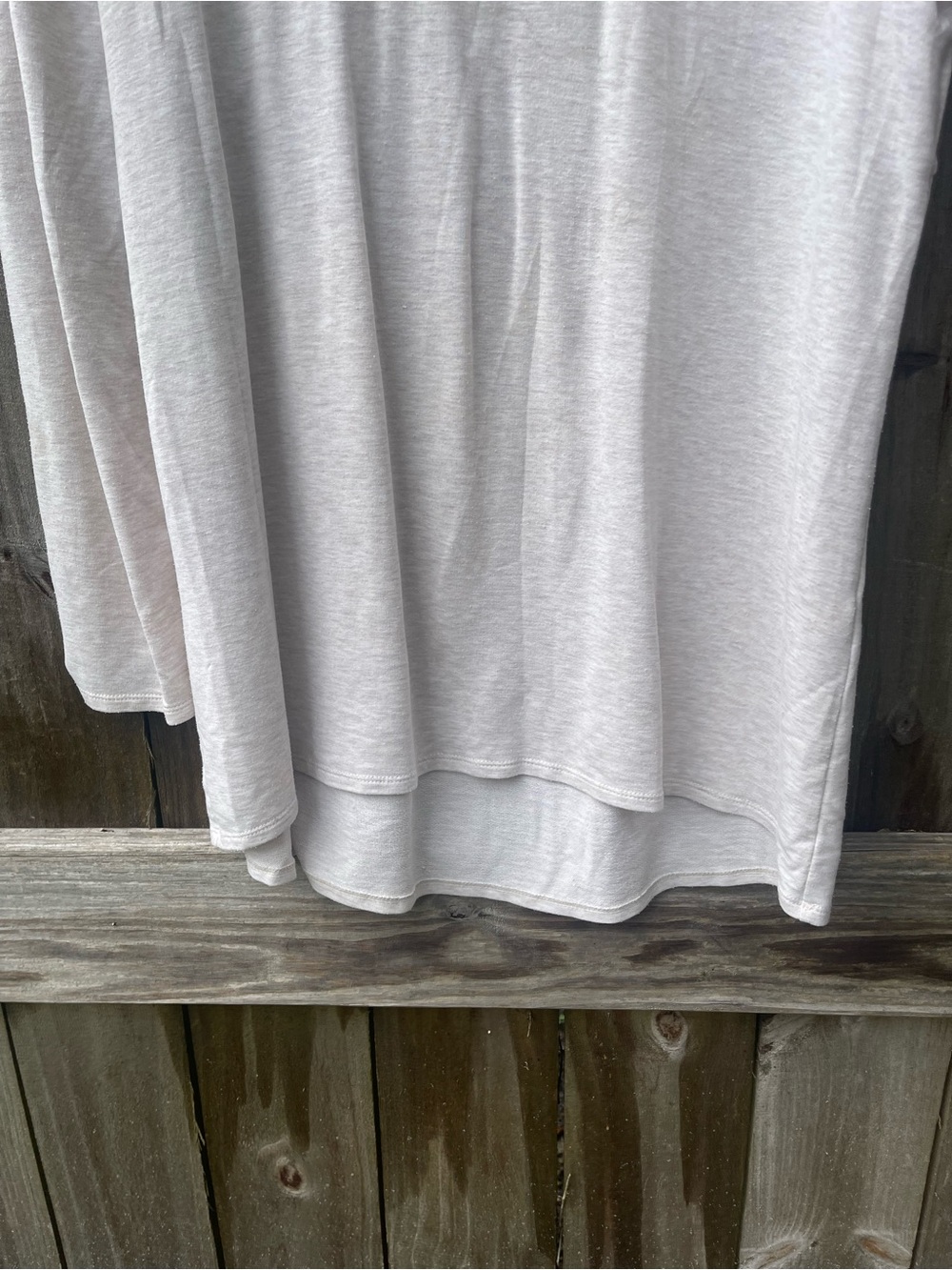 J. Jill Lightweight Long-Sleeve Tunic in Light Taupe - Picture 3 of 9